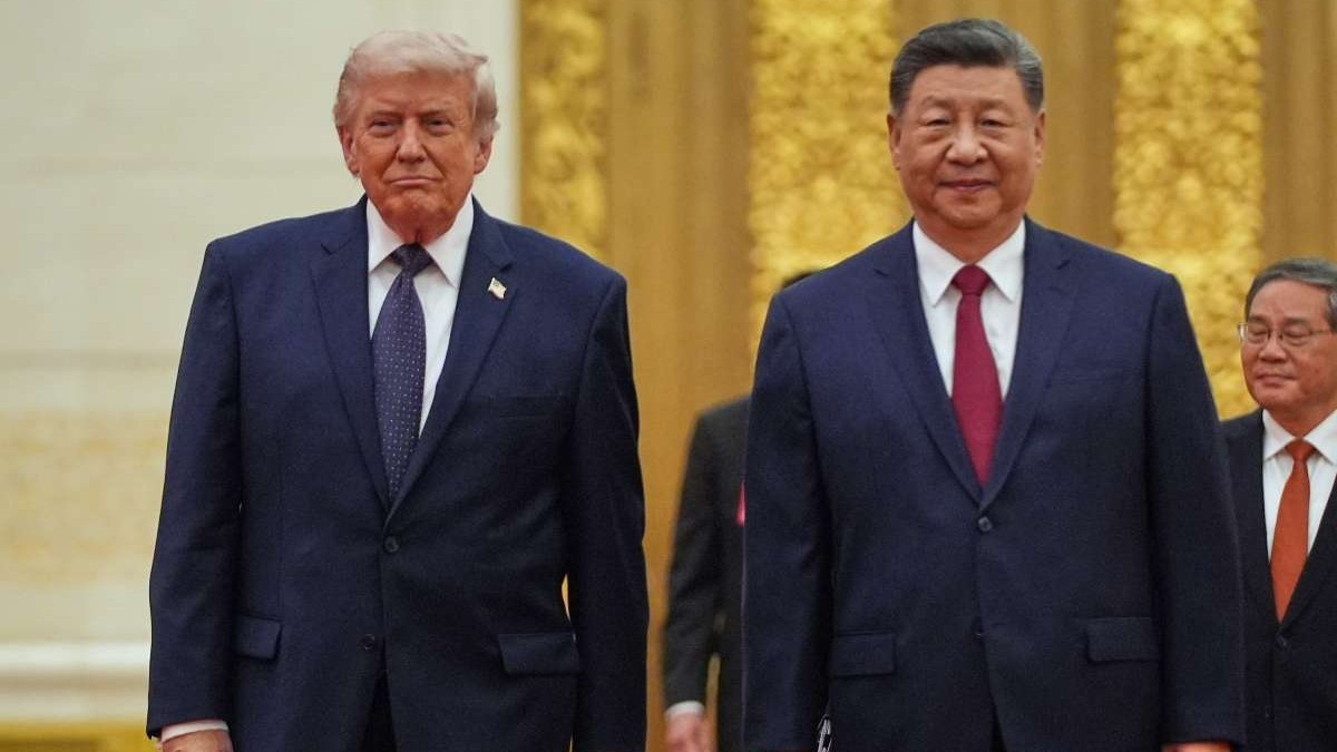 Donald Trump și Xi Jinping, în cadrul unei întâlniri care a avut loc în 2026 la Beijing.