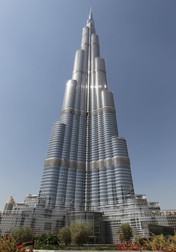 Cu o înălțime de 828 m, Burj Khalifa din Dubai este cea mai înaltă clădire din lume. Foto: Hepta