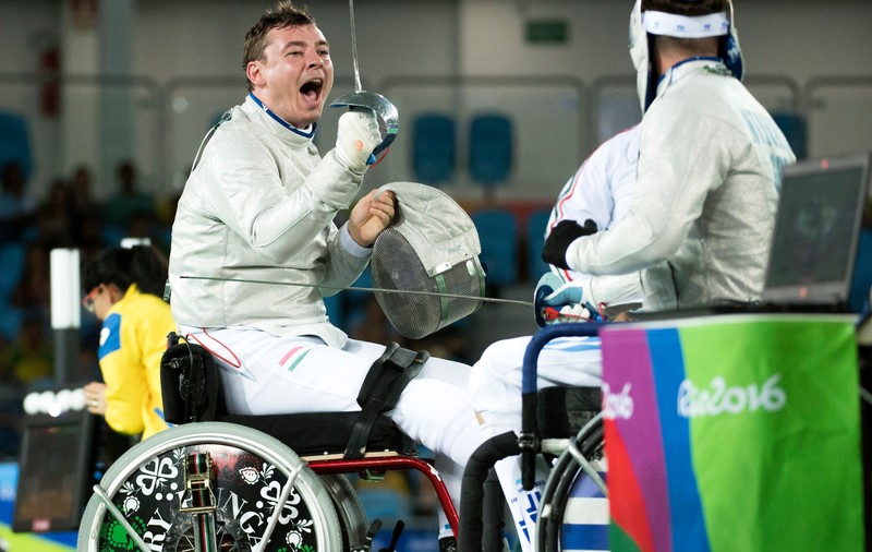 Jocurile Paralimpice 2016: Scrimerul maghiar de origine română Richard Osvath, medaliat cu argint la Rio