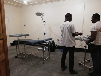 Sală de operaţie în Congo, proiect MSF 2019