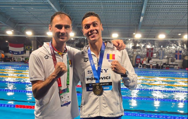 Secretul din spatele succesului lui David Popovici, dezvăluit de nutriționistul sportivului: „Victoria e mereu colectivă”