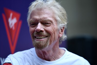12 November 2019, Australia, Sydney: Virgin Group founder Richard Branson attends the launch of a partnership between Virgin Australia and Branson cruise line Virgin Voyages. Photo: Bianca De Marchi/AAP/dpa