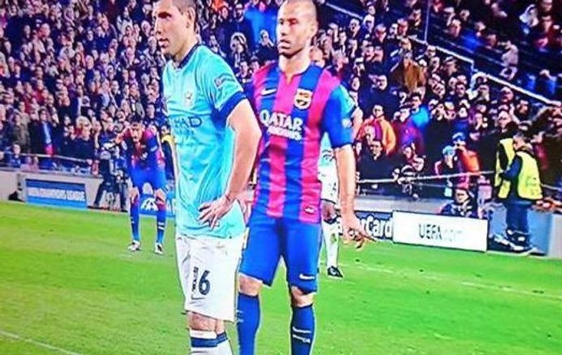 Mascherano i-a arătat lui Stegen unde execută Aguero penalty-ul