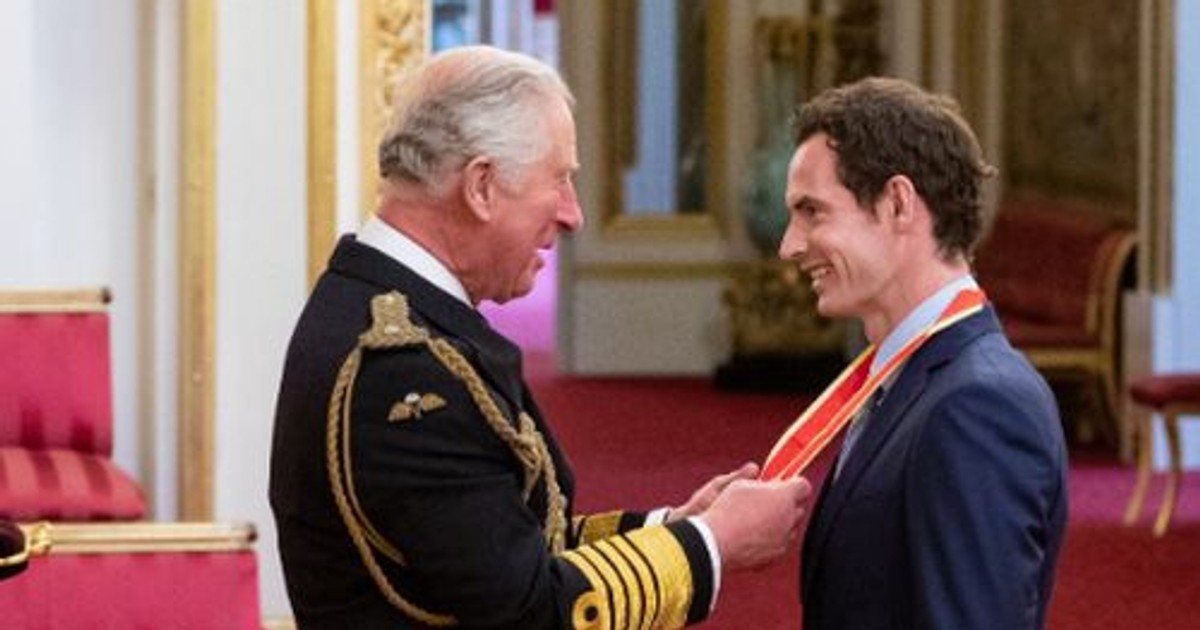 Andy Murray, învestit cavaler în cadrul unei ceremonii de la Palatul Buckingham