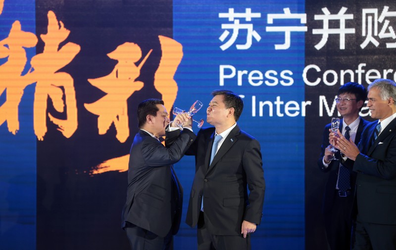 Serie A. Inter a intrat oficial pe mâna chinezilor de la Suning. Moratti lasă clubul după 21 de ani