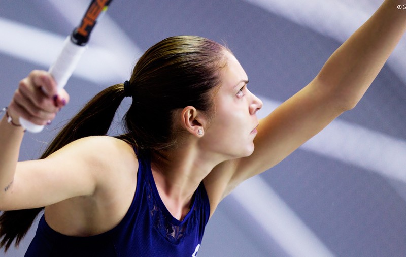 Succes de răsunet al Andreei Mitu la Linz! ^A eliminat o jucătoare de Top 10, finalistă la Roland Garros în 2015! Este un succes de pus în ramă, lângă cel cu Eugenie Bouchard / GALERIE FOTO