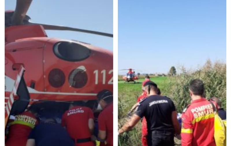 Un bărbat a fost grav rănit după ce a fost atacat de un urs în județul Brașov. Victima a fost transportată la spital cu elicopterul