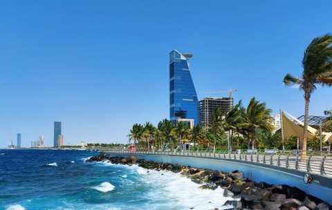 Plaja din Jeddah, Arabia Saudită – Pe malul mării