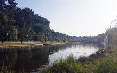 Lacul Curiacul din Câmpina, astăzi