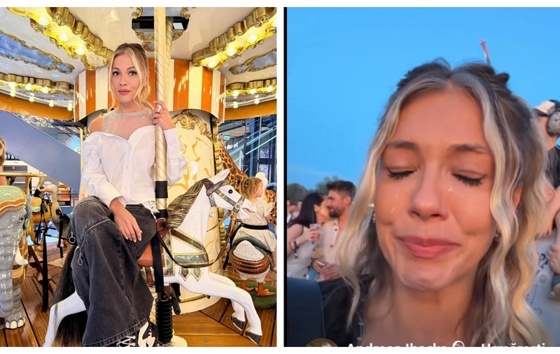 Andreea Ibacka, în lacrimi la un concert susținut de artistul Teddy Swims. Fosta soție a lui Cabral a plâns în mijlocul mulțimii