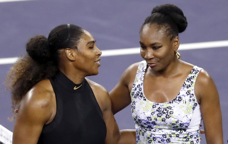 Simona Halep a văzut: Serena Williams, eliminată de Venus Williams de la Indian Wells. A fost al 29-lea duel al surorilor Williams / GALERIE FOTO & VIDEO