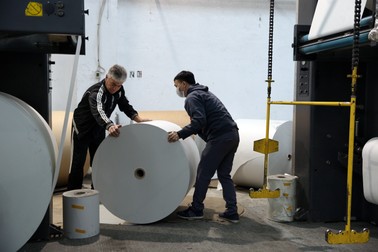 Industria printului are nevoie de sprijin în vremea coronavirusului Foto: Dumitru Angelescu