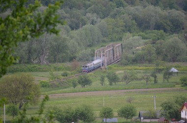 Calea ferată dintre Rahău (Rahiv, azi în Ucraina) și Sighetu Marmației