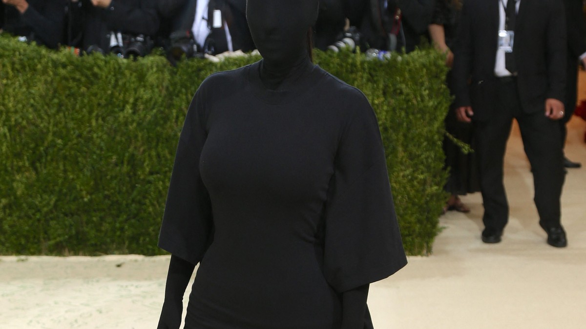 Kim Kardashian la Met Gala