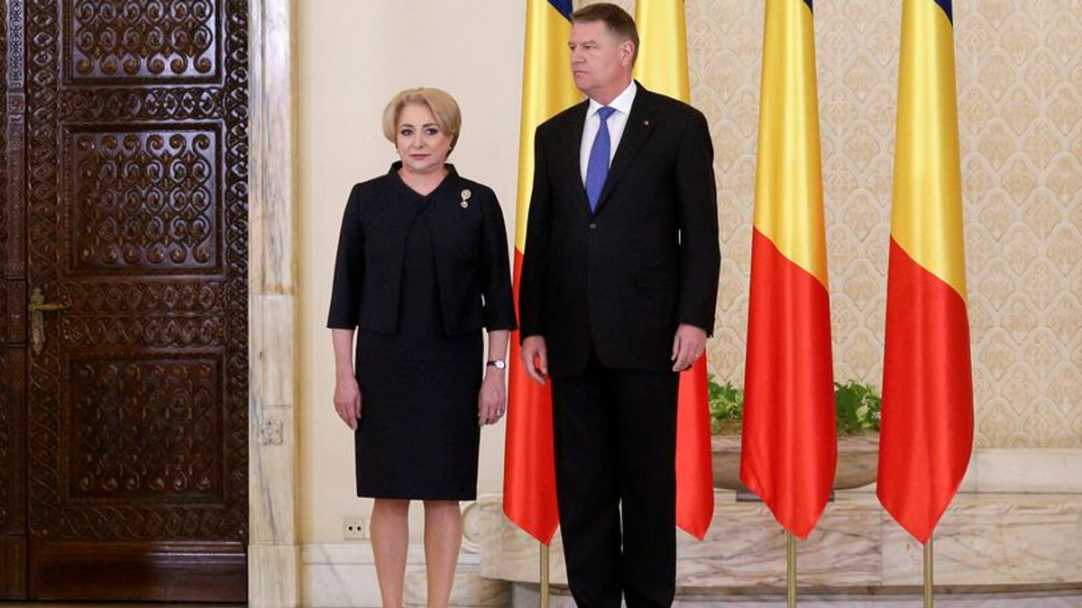 Klaus Iohannis și Viorica Dancila