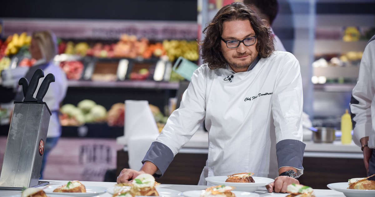 Un preparat al lui chef Dumitrescu, în meniul unui restaurant din Paris