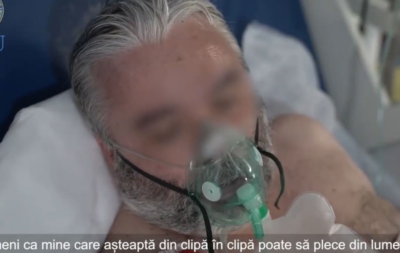 DSU, imagini cu pacienți COVID din Unitatea Primiri Urgențe din Brașov. „Este o situație ca de război”