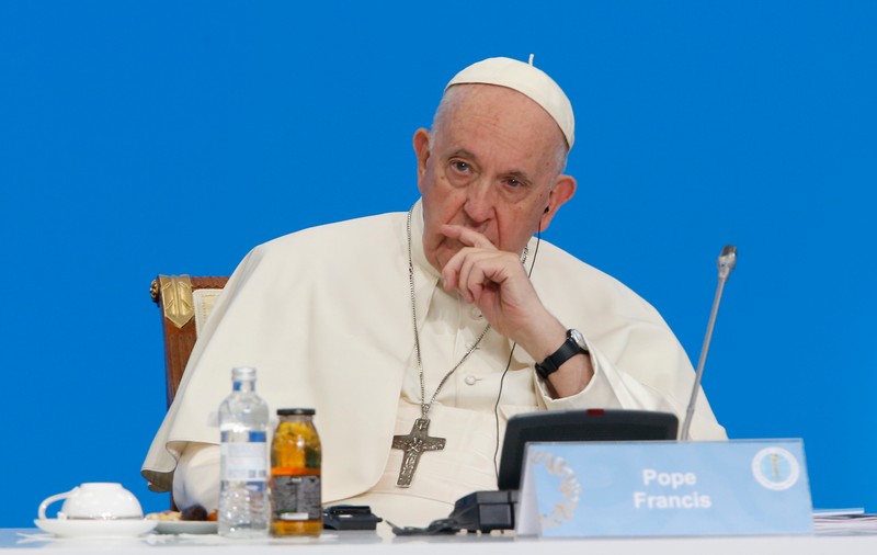Papa Francisc consideră că furnizarea de arme Ucrainei este acceptabilă din punct de vedere moral