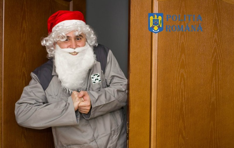 Avertismentul în versuri al Poliției Române pentru Crăciun