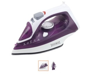 Fier de călcat cu aburi, talpă antiaderentă, Royalty Line, 2200 W, violet
