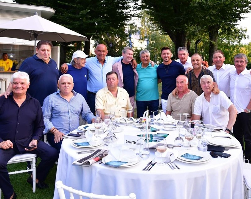 La mulți ani, Mircea Lucescu! - a scris Ioan Andone pe Facebook. Cine a participat la ziua de naștere a selecționerului român