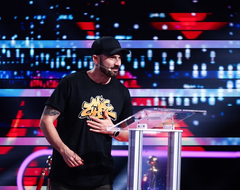 Cosmin Natanticu, ironii la adresa lui Vio la „iUmor”. Ce i-a spus comediantului la TV