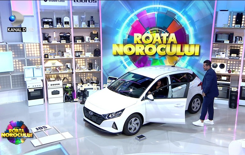 Marele premiu de la „Roata Norocului”, emisiunea de la Kanal D, a fost câștigat. Cine a primit o mașină