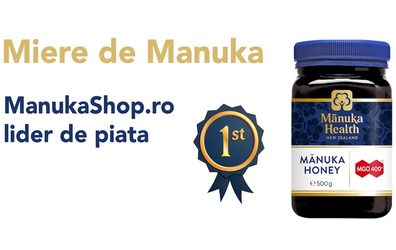 Miere de Manuka autentică de la ManukaShop