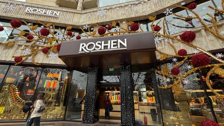 Magazinul Roshen s-a deschis la Piața Unirii. Foto: Libertatea
