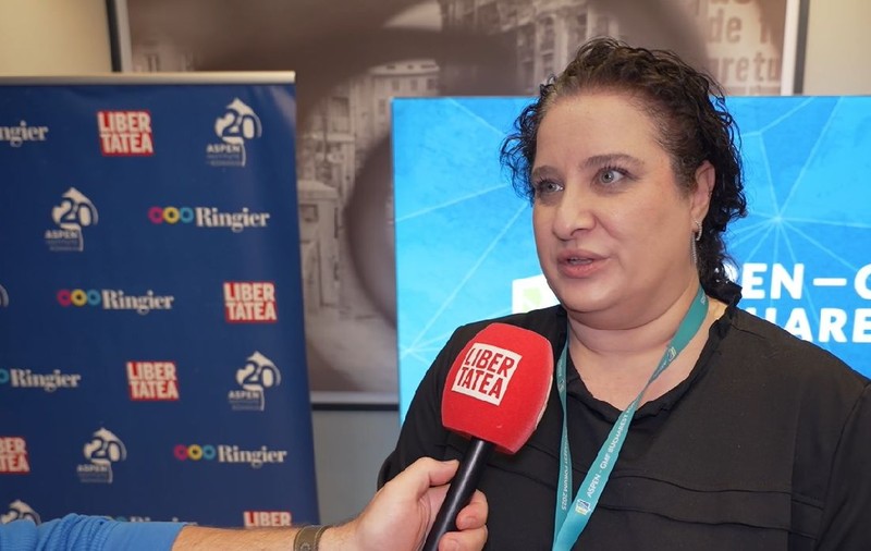 Roxana Voicu-Dorobanțu, la Aspen - GMF Bucharest Forum: „Lumea digitală e altfel, noi o facem mai bună”