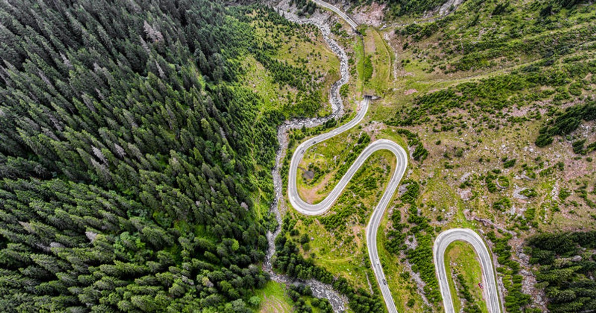 Traseu Transfăgărășan - Munții Făgăraș, România