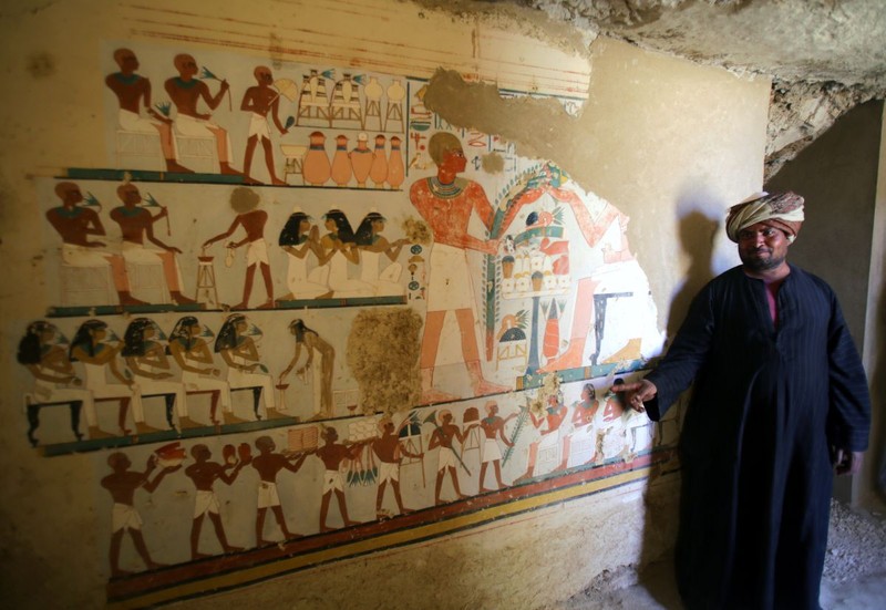 O nouă mumie descoperită în Luxor