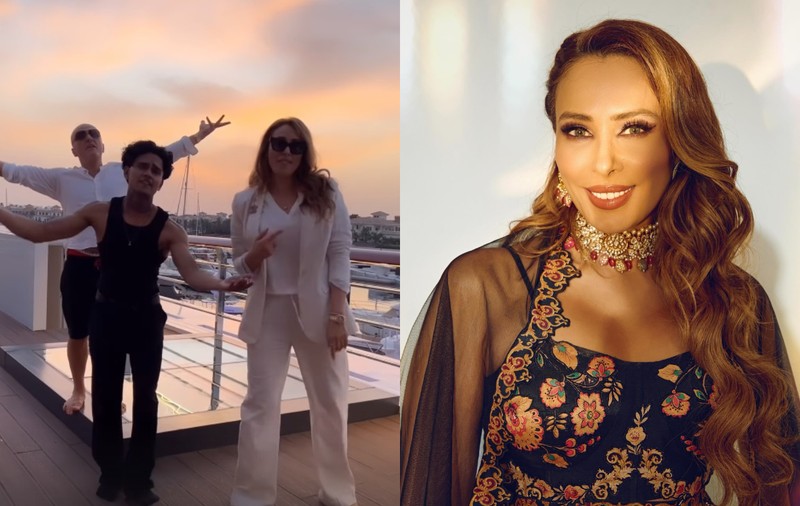 Imagini cu Iulia Vântur și Costi Ioniță distrându-se în Dubai. Vedeta a dansat desculță, alături de cântăreț