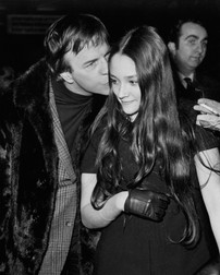 Olivia Hussey, actrița din "Romeo and Juliet" și Franco Zeffirelli, 1968 (Foto HEPTA)