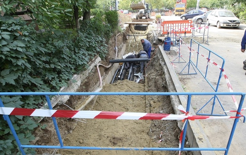 Încep lucrările de modernizare a rețelelor de termoficare din zona Aviației