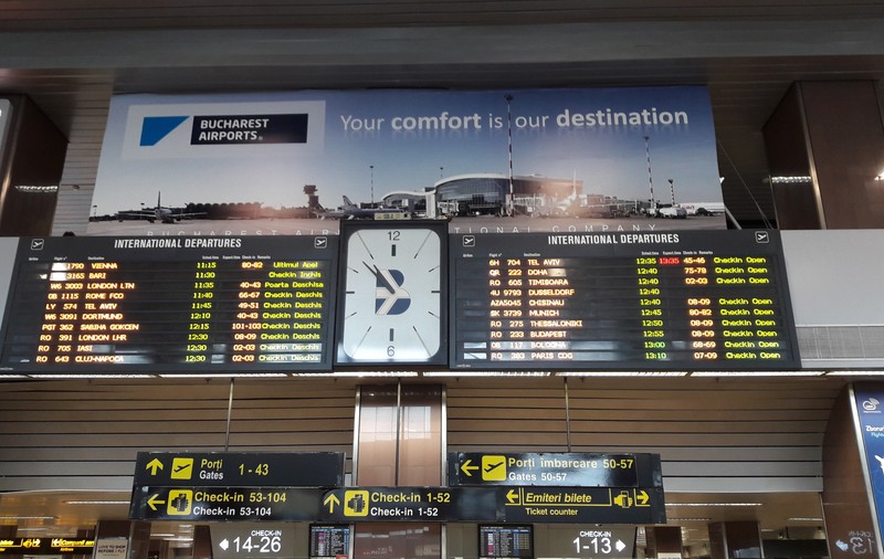 Trei avioane care ar fi trebuit să aterizeze pe Otopeni au fost redirecționate din cauza furtunii