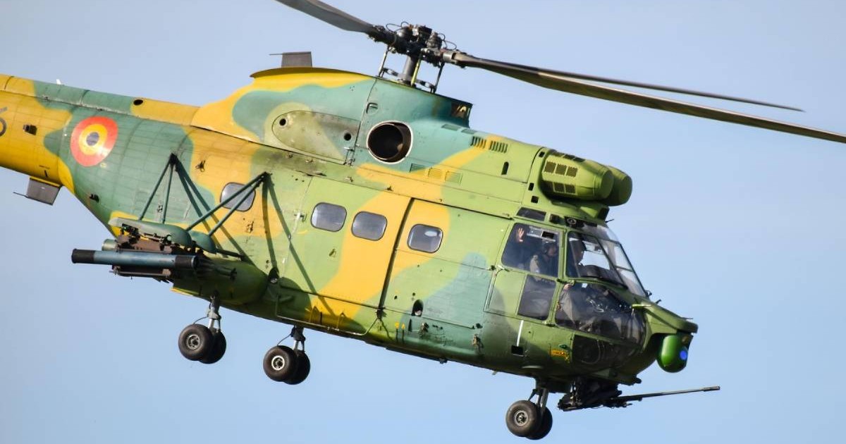 Elicopterele IAR 330 Puma ale Forțelor Aeriene Române