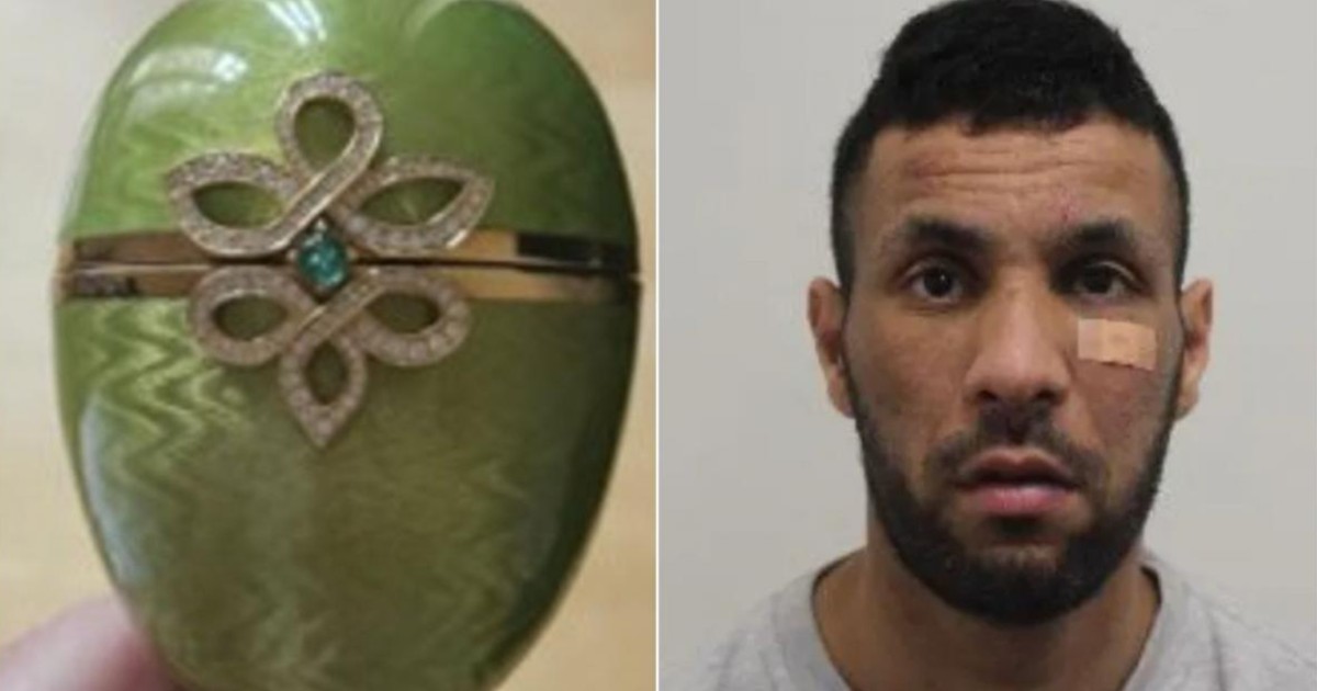 Un hoț a furat o poșetă și nu și-a dat seama că în ea era un ou Fabergé de 2 milioane de euro.