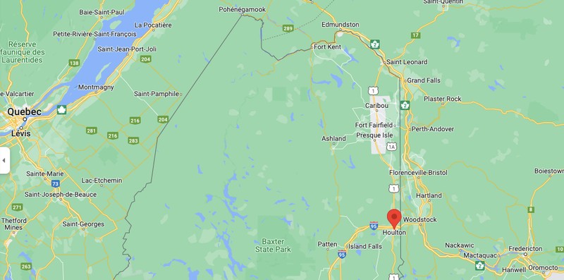Localitatea Houlton a devenit oraș de tranzit pentru sute, chiar mii de români care trec granița ilegal din Canada în statul Maine, SUA