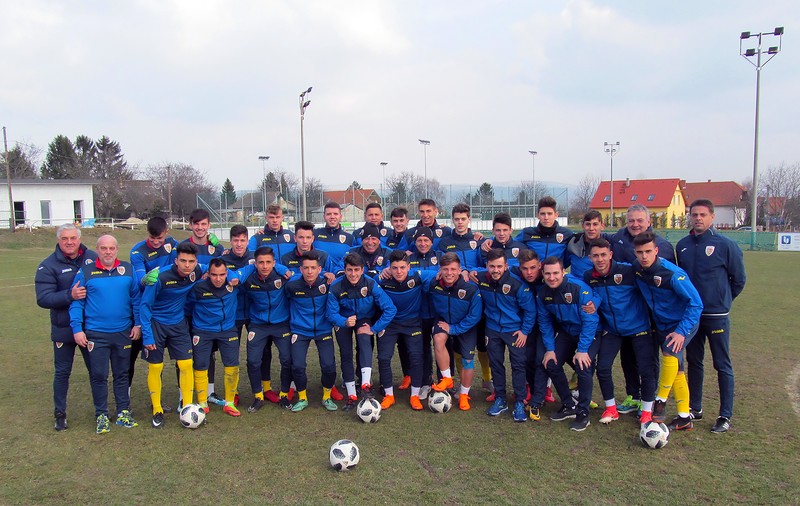 Naționala de juniori U17 a României, în Ungaria, pentru Turul de Elită. Meciul de mâine, cu Israel, mutat pe alt teren din cauza vremii!