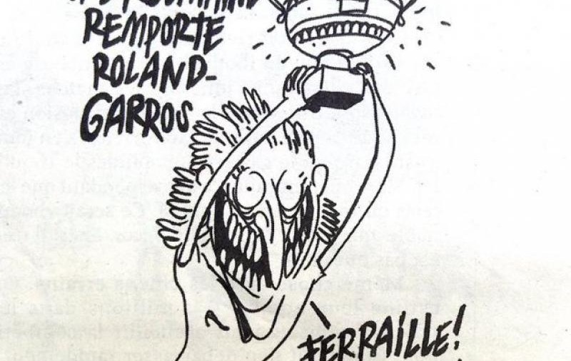 Replica redactorului-şef al Charlie Hebdo la caricatura cu Simona Halep