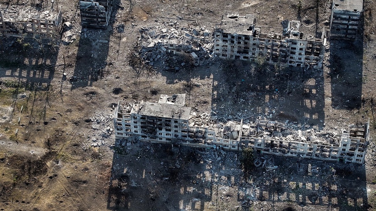 Ceasiv Iar, un oraș transformat în ruine Foto: Profimedia