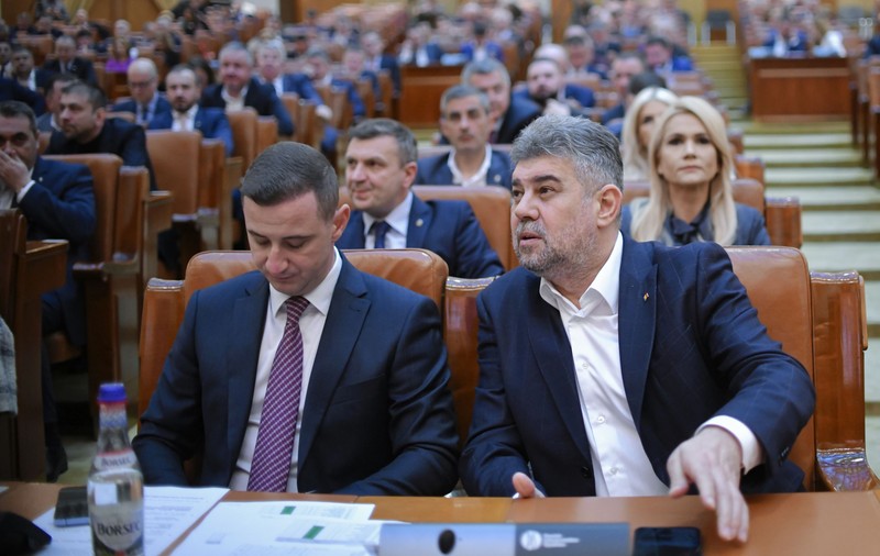 Marcel Ciolacu, prima reacție despre dialogul cu Simonis privind voturile PSD care s-au dus la George Simion: „A fost o glumă”