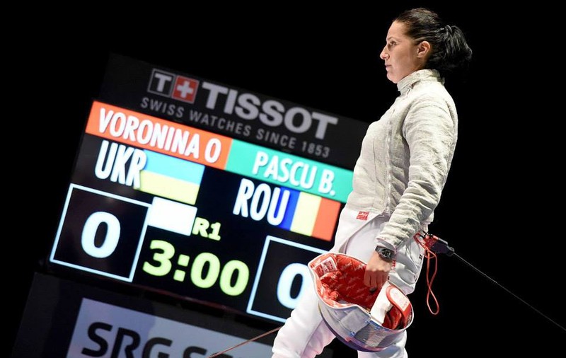 Bianca Pascu, locul 6 în proba individuală de sabie, la Europenele de la Montreux