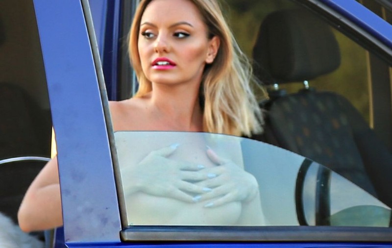 FOTO EXCLUSIV/ Alexandra Stan, așa cum doar iubitul a vazut-o! Goală în mijlocul Constanței!