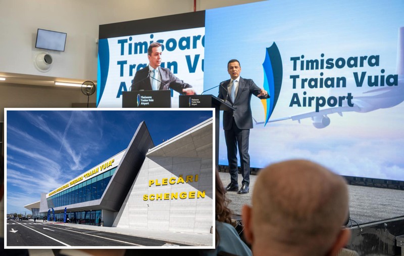 Noul terminal al Aeroportului Timișoara, inaugurat cu mare fast în urmă cu două luni, miroase a canalizare. Sursa „parfumului”, căutată fără succes de două săptămâni