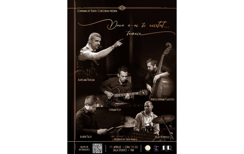 „Dacă n-ai fi existat… femeie!” – un concert-poveste cu Aurelian Temişan, la Teatrul Naţional Bucureşti