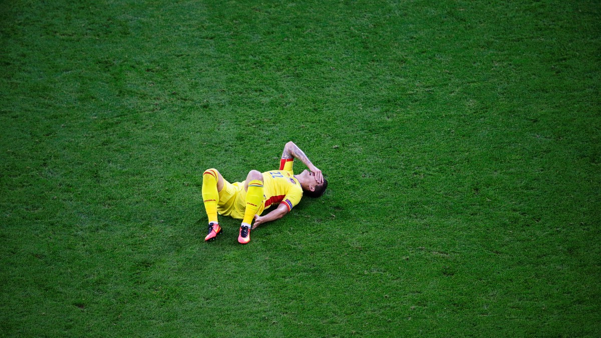 Cristian Sapunaru a fost „măcelărit” de kazahi EPA/MAST IRHAM