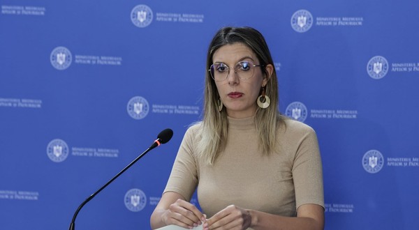 Ministra mediului, Diana Buzoianu. Foto: Vlad Chirea / Libertatea