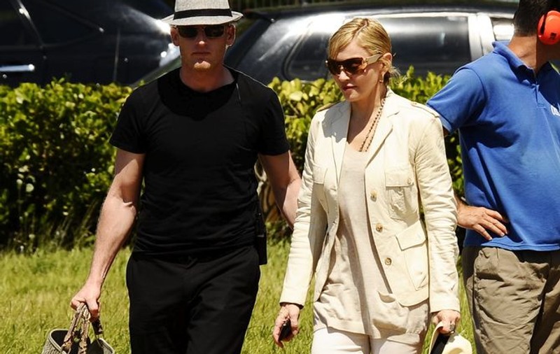 Madonna nu se desparte niciodată de bucătarul ei